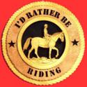 English Rider 3D Wood Wall Tribute
