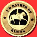 English Horse Rider 3D Wood Wall Tribute