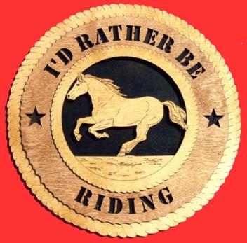Rearing Horse 3D Wood Wall Tribute