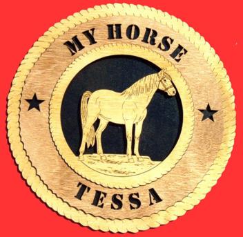 Horse 3D Wood Wall Tribute