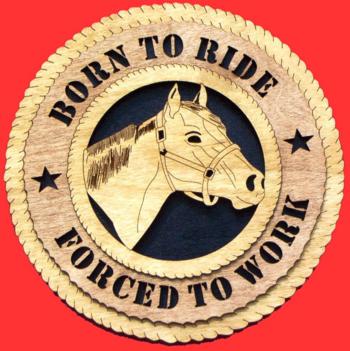 Horse Head 3D Wood Wall Tribute