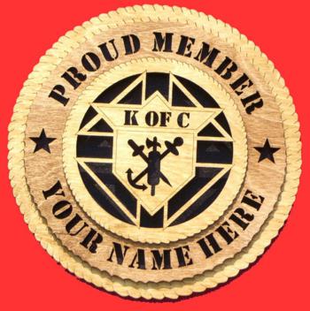 Knights of Columbus 3D Wall Tribute