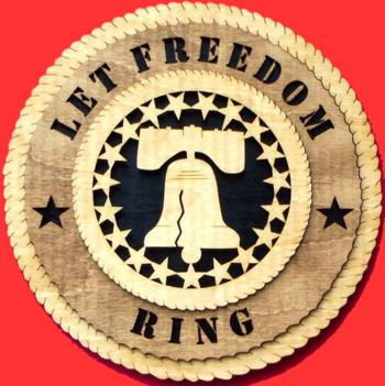 Liberty Bell 3D Clock