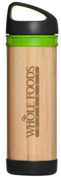 Bamboo and Glass Bottle