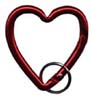 [ Mini Heart Carabiner ]