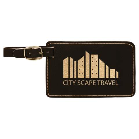 Leather Luggage Tag