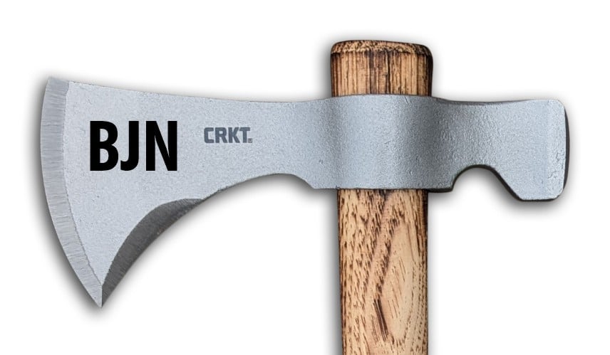 Custom CRKT Woods Chogan T-Hawk 2730 | Lazer Designs