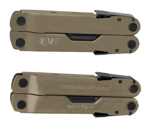 Engraved Leatherman Rebar, Unique Gift for Handyman | Lazer