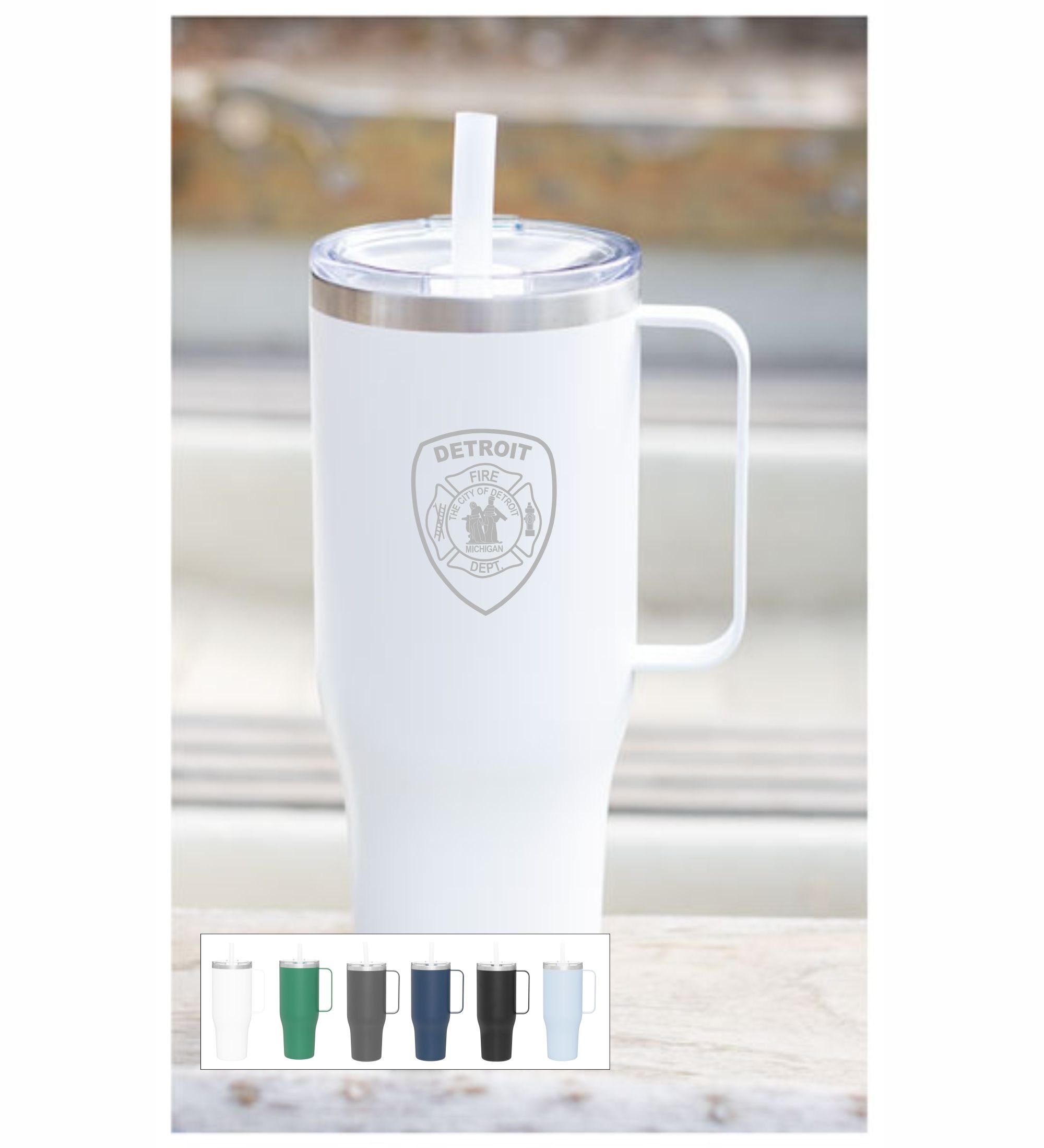 Laser Engraved Denali 40oz Insulated Tumbler