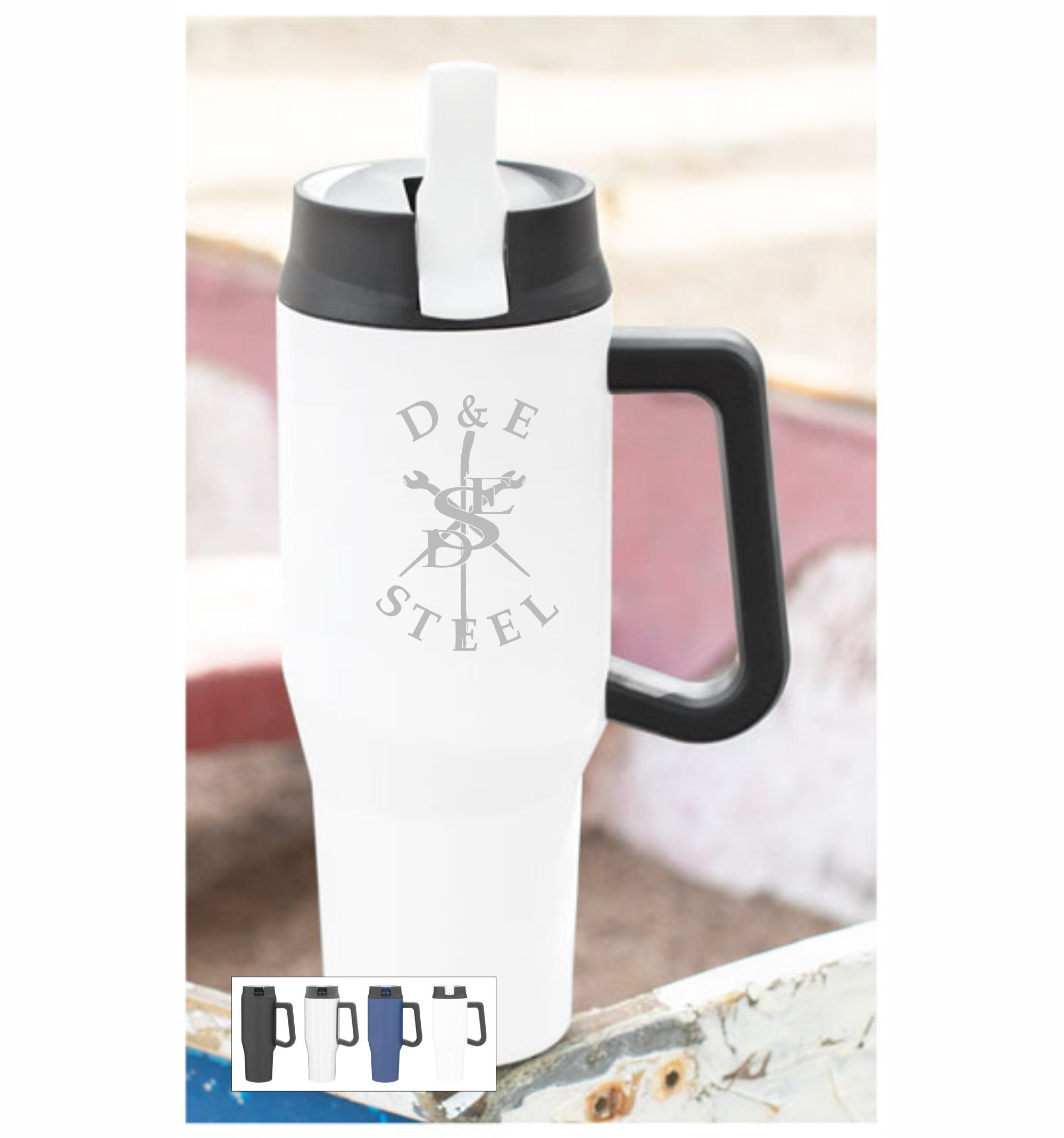 Laser Engraved Terrain 32oz Personalized Tumbler
