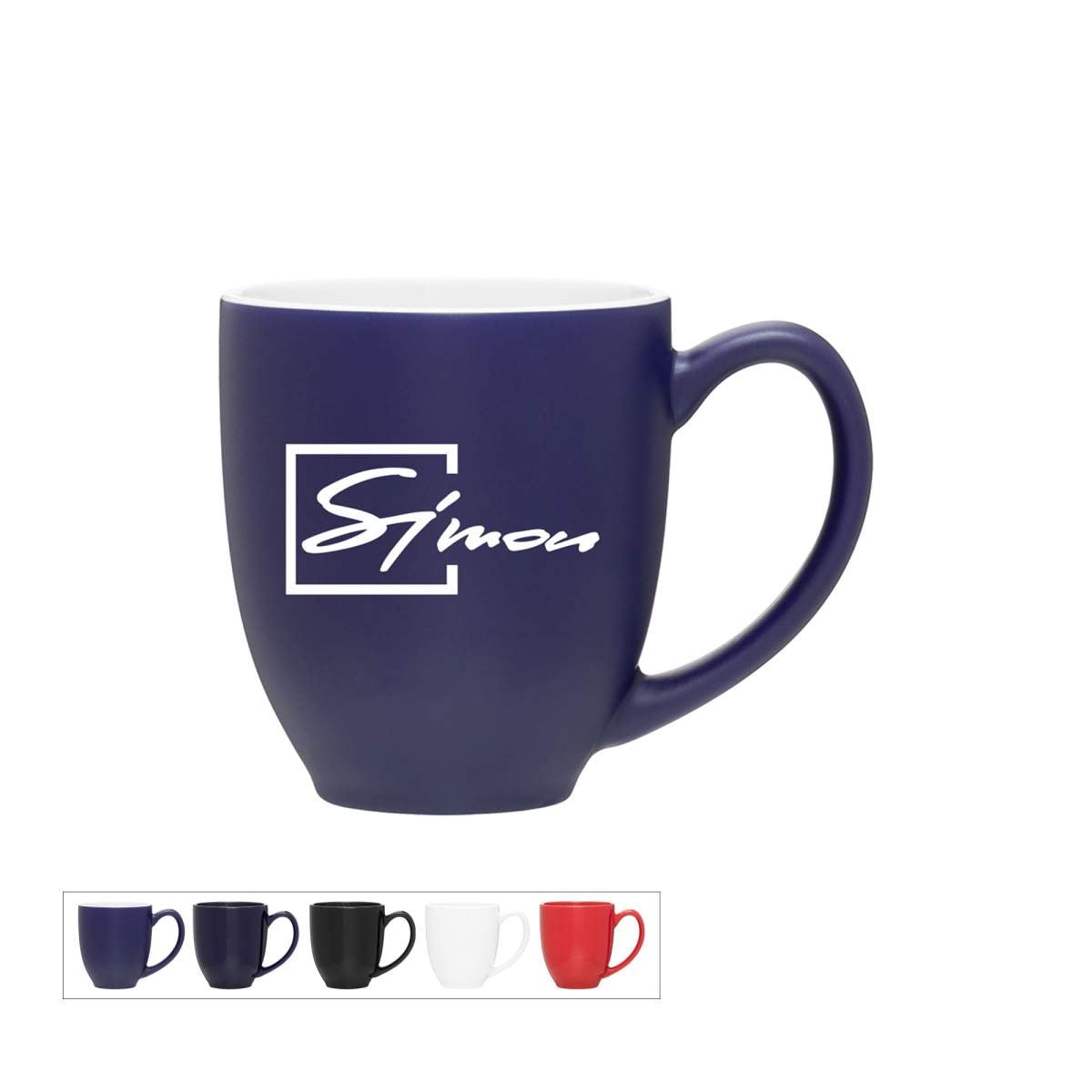 Custom Printed Bistro 15oz Ceramic Mug | Lazer Designs