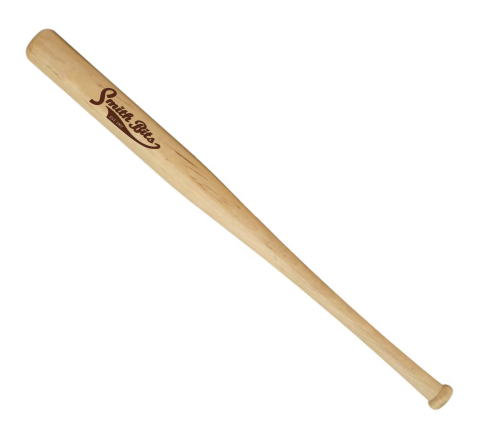 18" Mini Wooden Baseball Bat