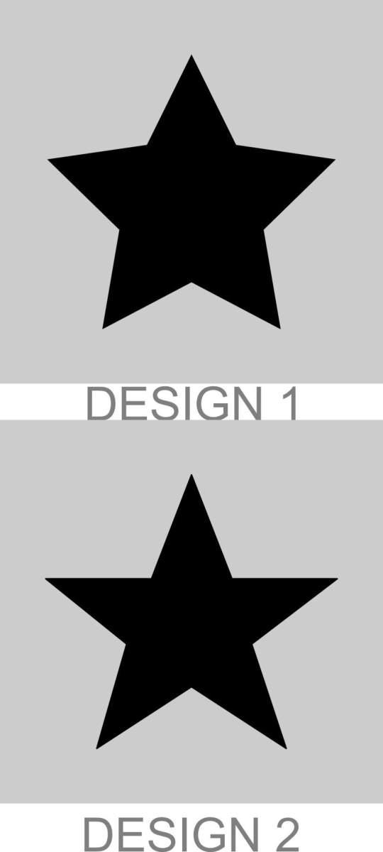 Star Stencil Layered Stencils 3" STAR STENCIL STARS CELESTIAL CRAFT
