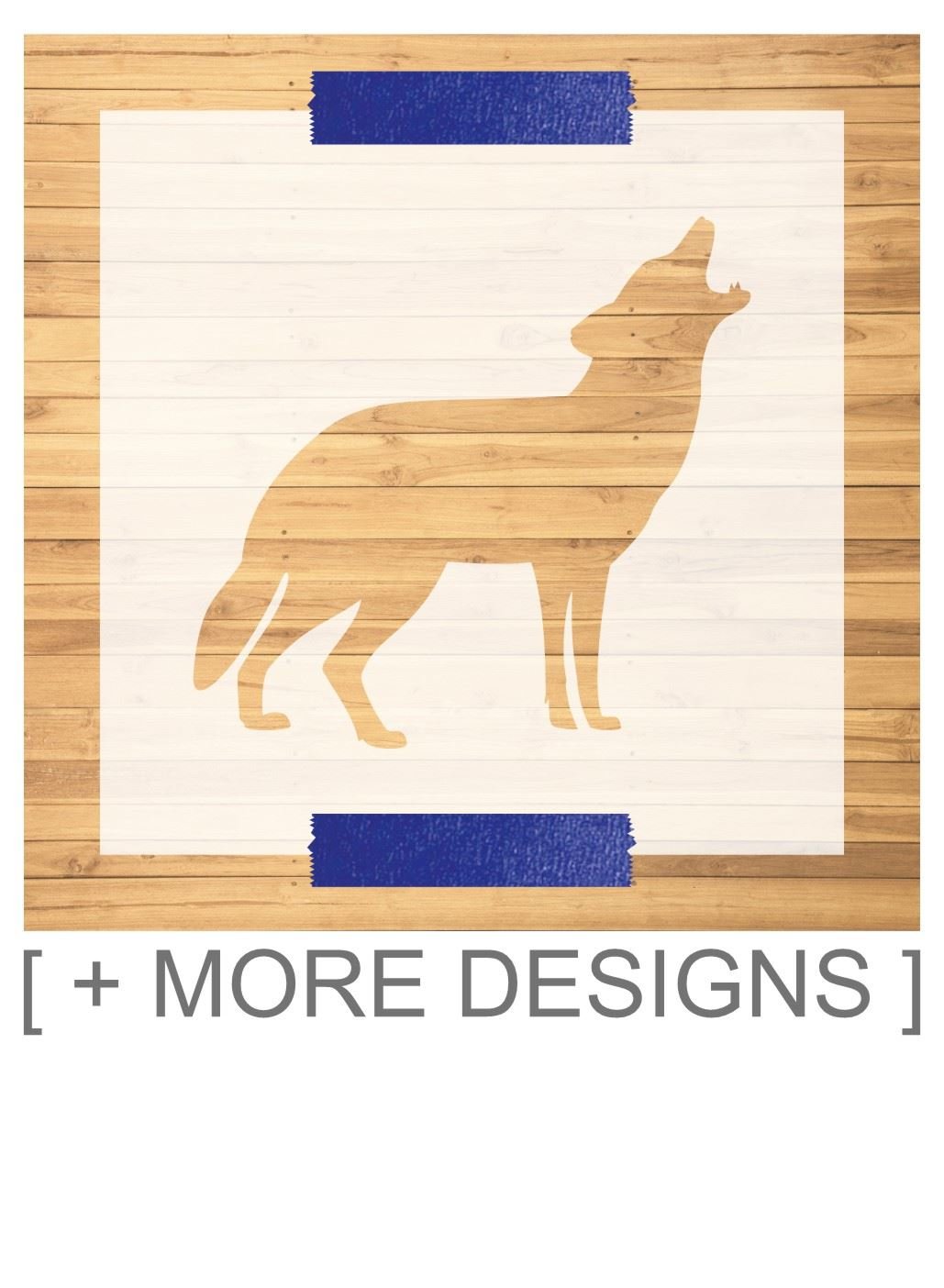 Wolf Stencil
