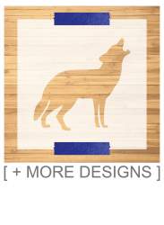 Wolf Stencil