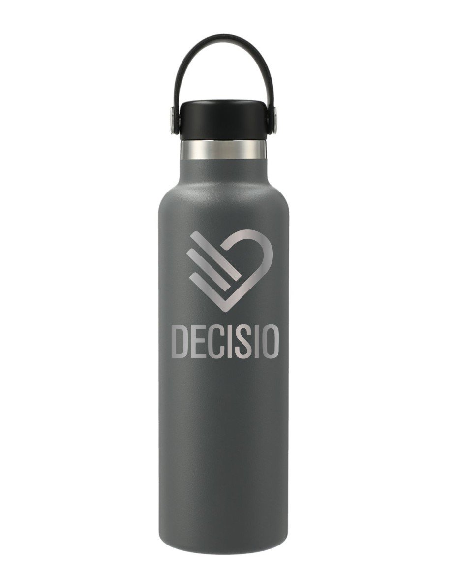 Custom Hydro Flask Standard Mouth Flex Cap Water Bottle 21 oz