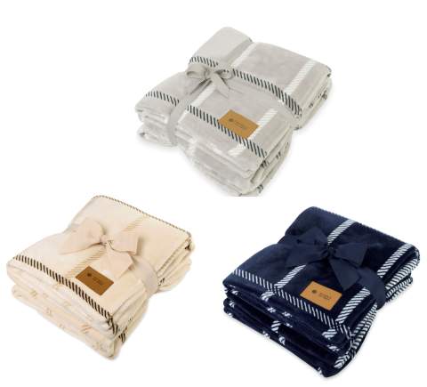 Personalized Elegant Lodge Throw Blanket 60x50"