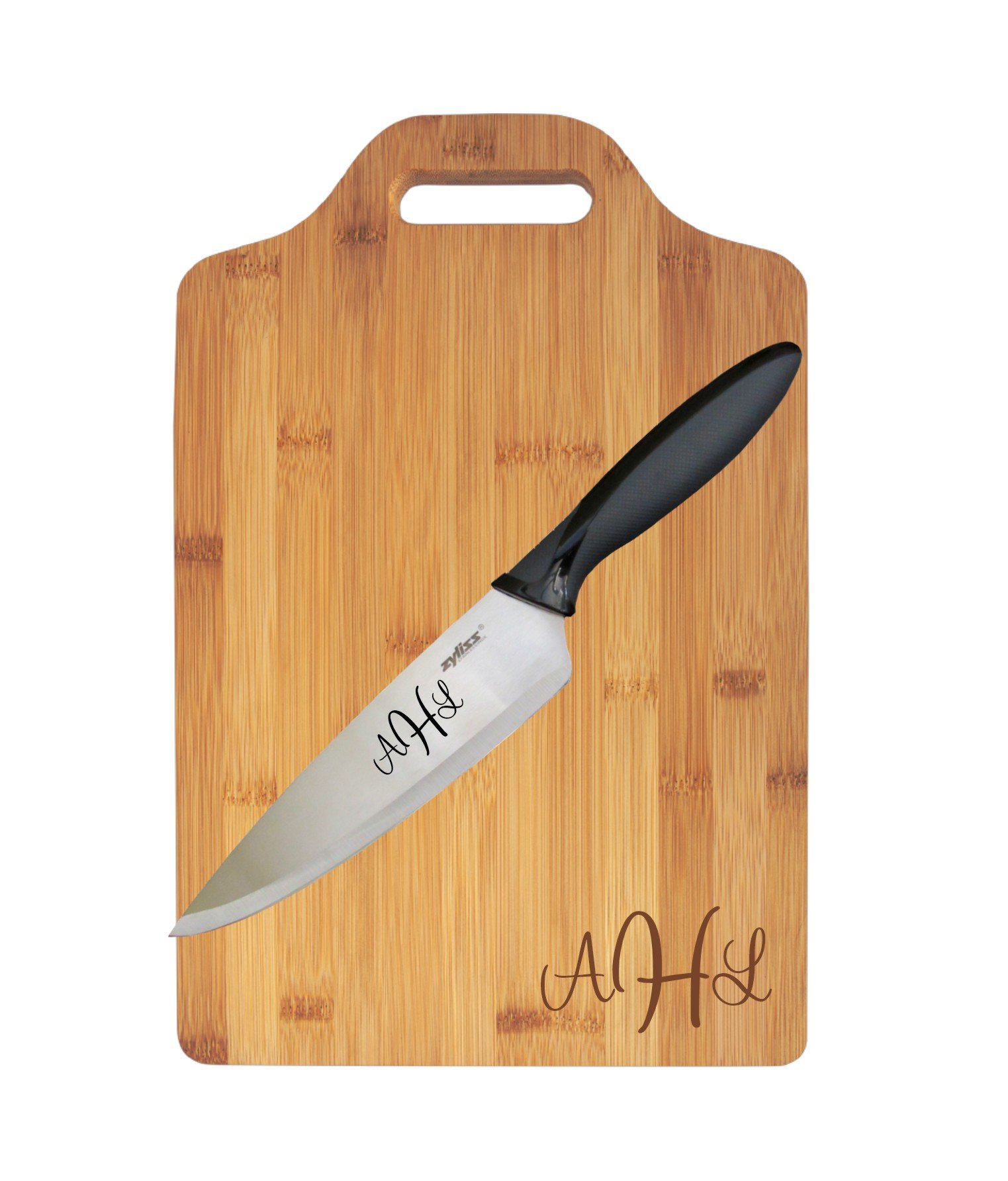 Carving Board and Chopping Knife Gift Set