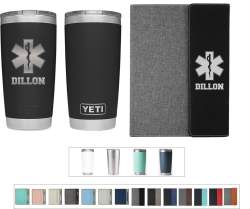 Custom Yeti Tumbler and Notebook Gift Set
