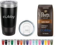 Custom Mug and Coffee Gift Set Kit