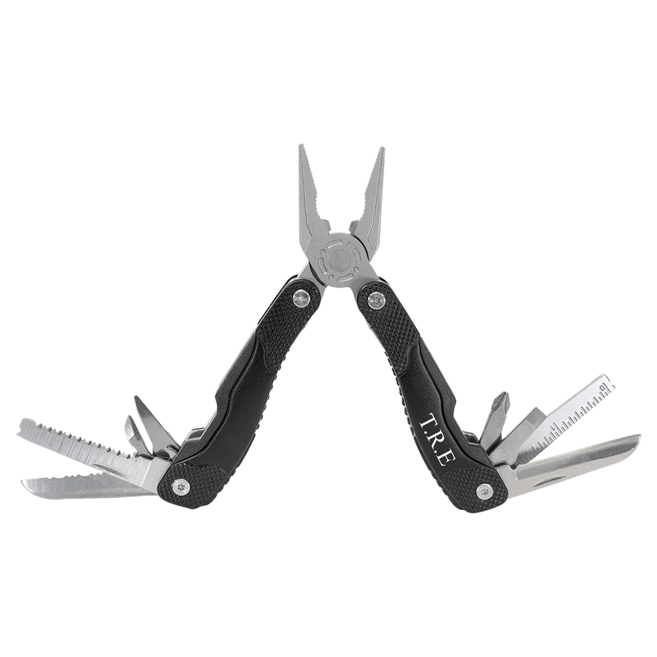 Bison River Personalized Black Aluminum Multi-Tool