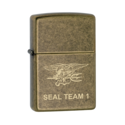 Vintage Antique Brass Zippo