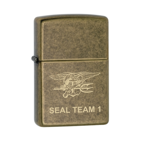 Vintage Antique Brass Zippo