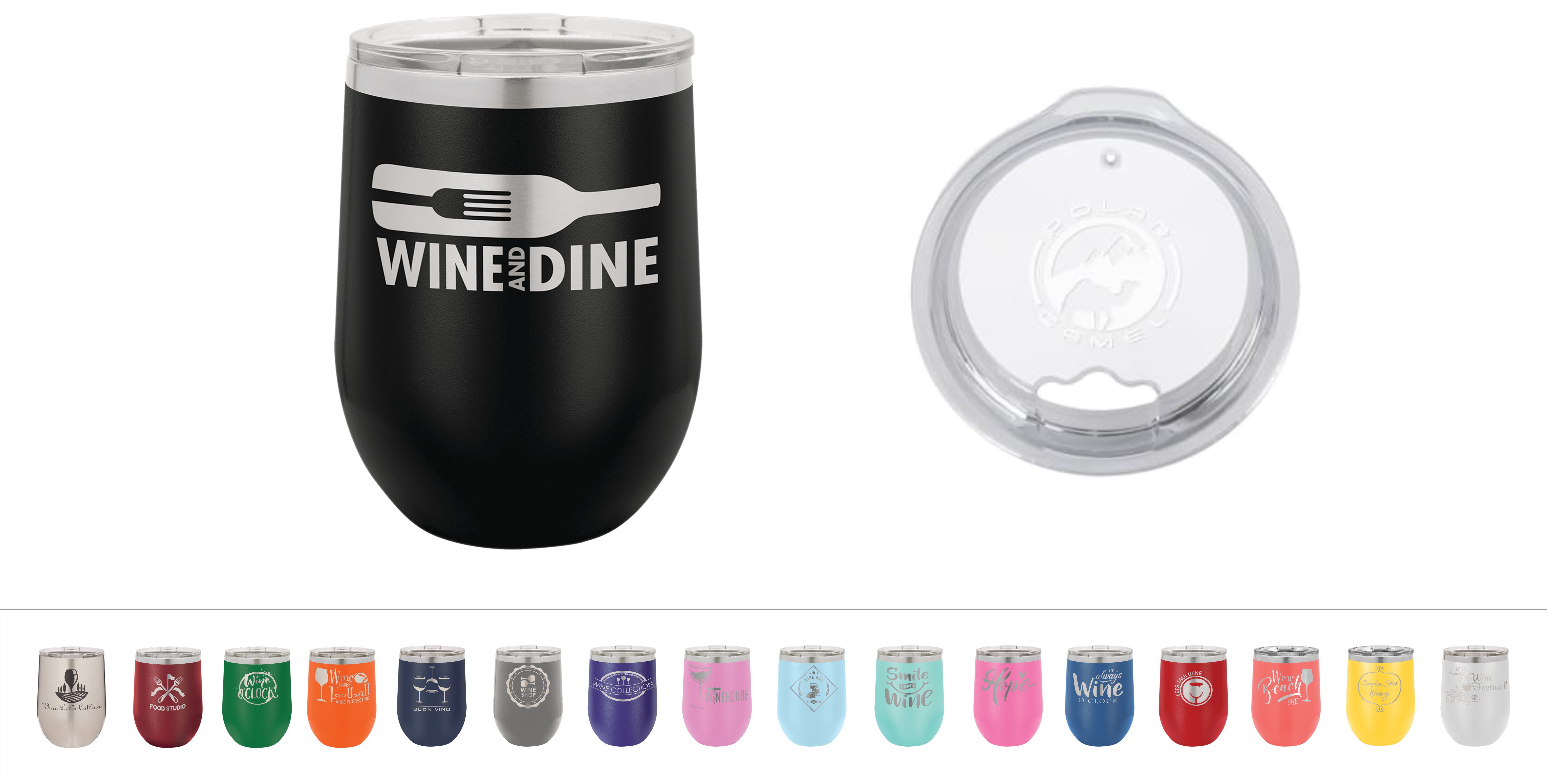 Insulated Stemless Wine Cup, Custom Mugs And Drinkware