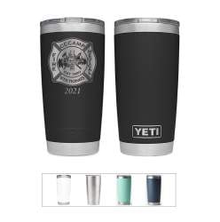 Engraved YETI Rambler 20 oz Tumbler w/MagSlider Lid