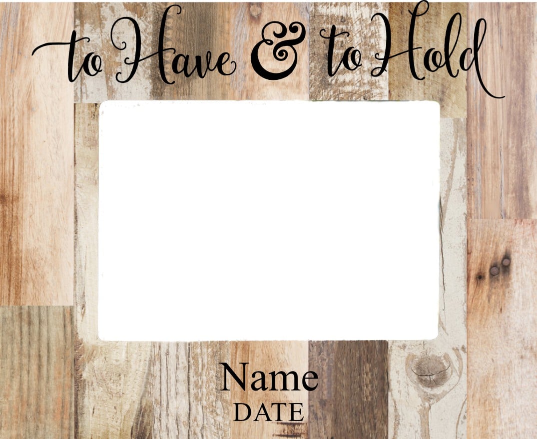 Have & Hold Pallet Frame 5" x 7"