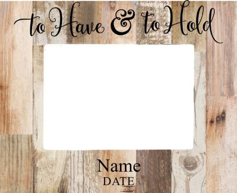 Have & Hold Pallet Frame 5" x 7"