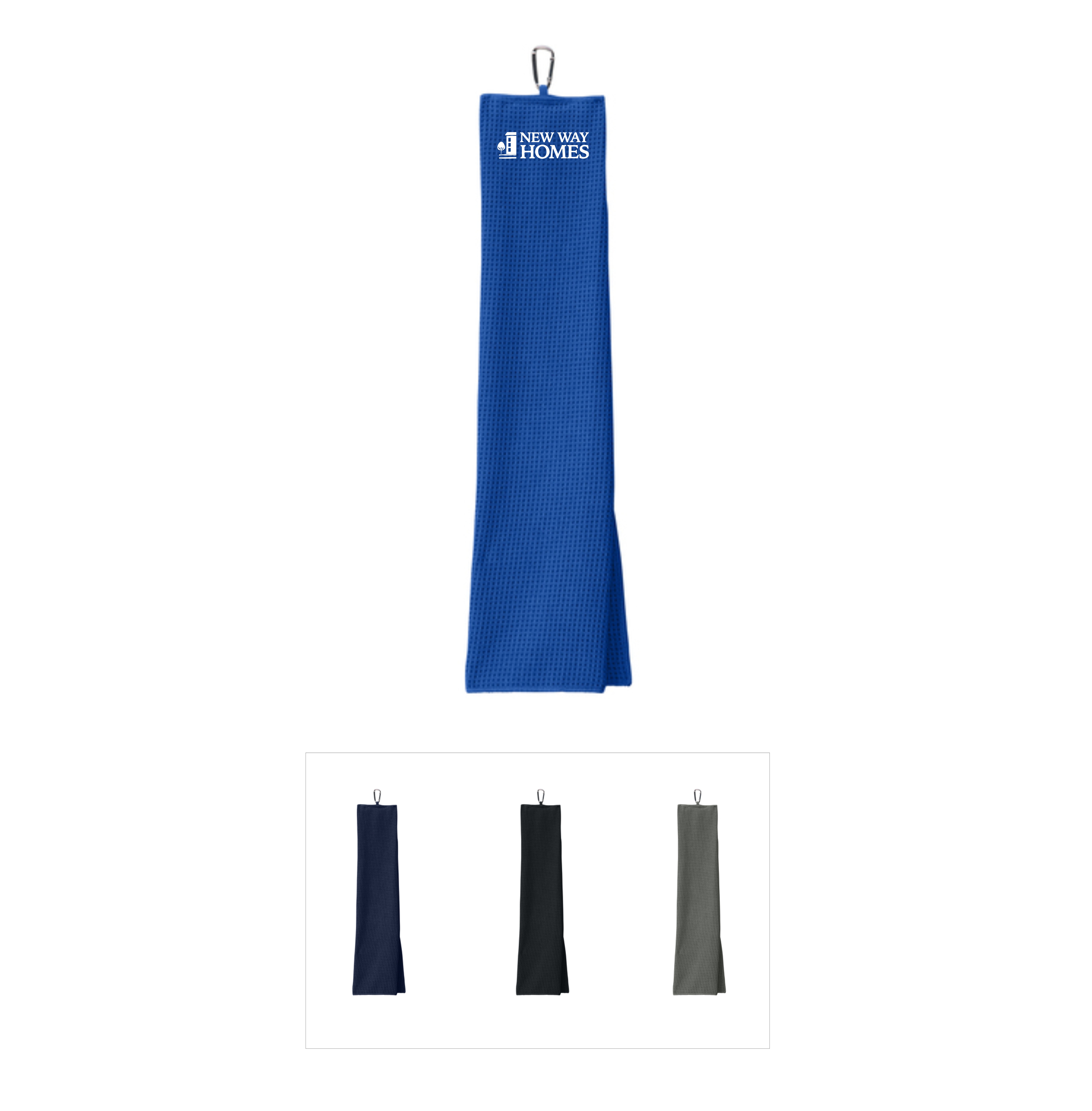 Personalized Port Authority Waffle Golf Towel