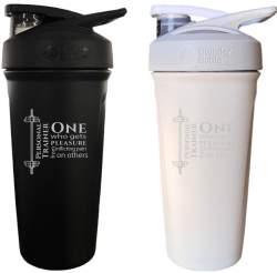 Personal Trainer Gift Blender Bottle Protein Shaker Personalized 26oz