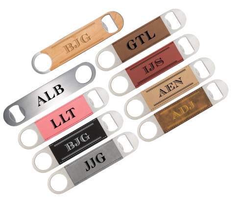 Monogrammed Bottle Opener