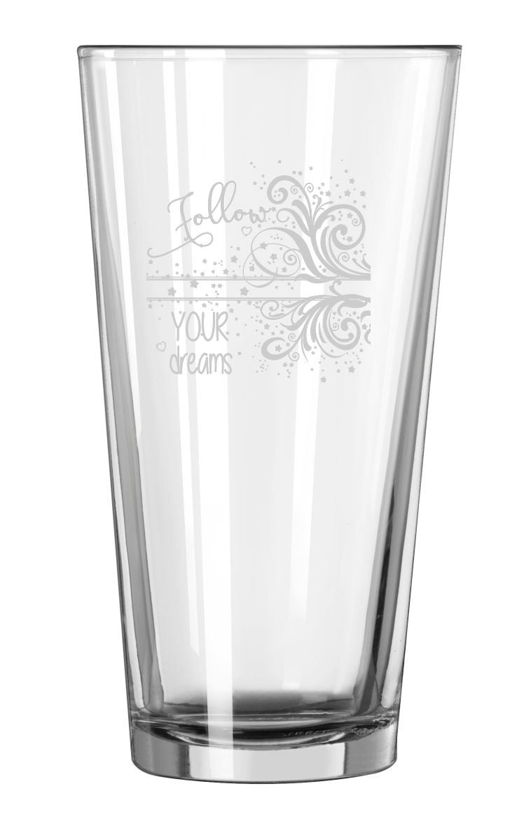 Graduation Personalized 16oz Glass Tumbler