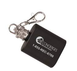 Stainless Steel 1oz Keychain Flask