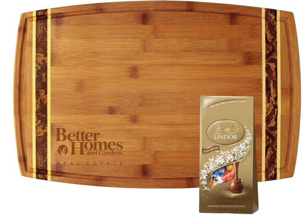 Chocolate & Cutting Board Gift Set