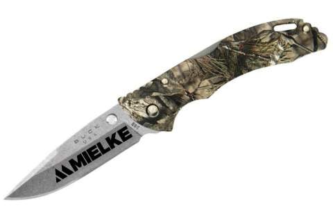 Engraved Buck Bantam Camo BLW 285, 3 1/8" blade