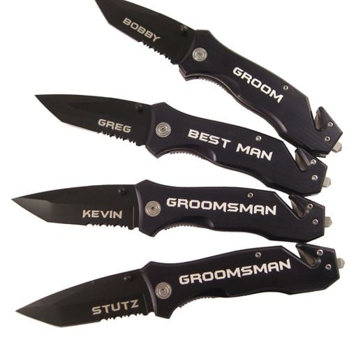 What Should I Engrave On My Knife Ideas For Customizing A Wedding Party Knives Engraved