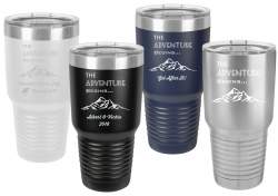 Adventure Begins Mountain 30oz Mug