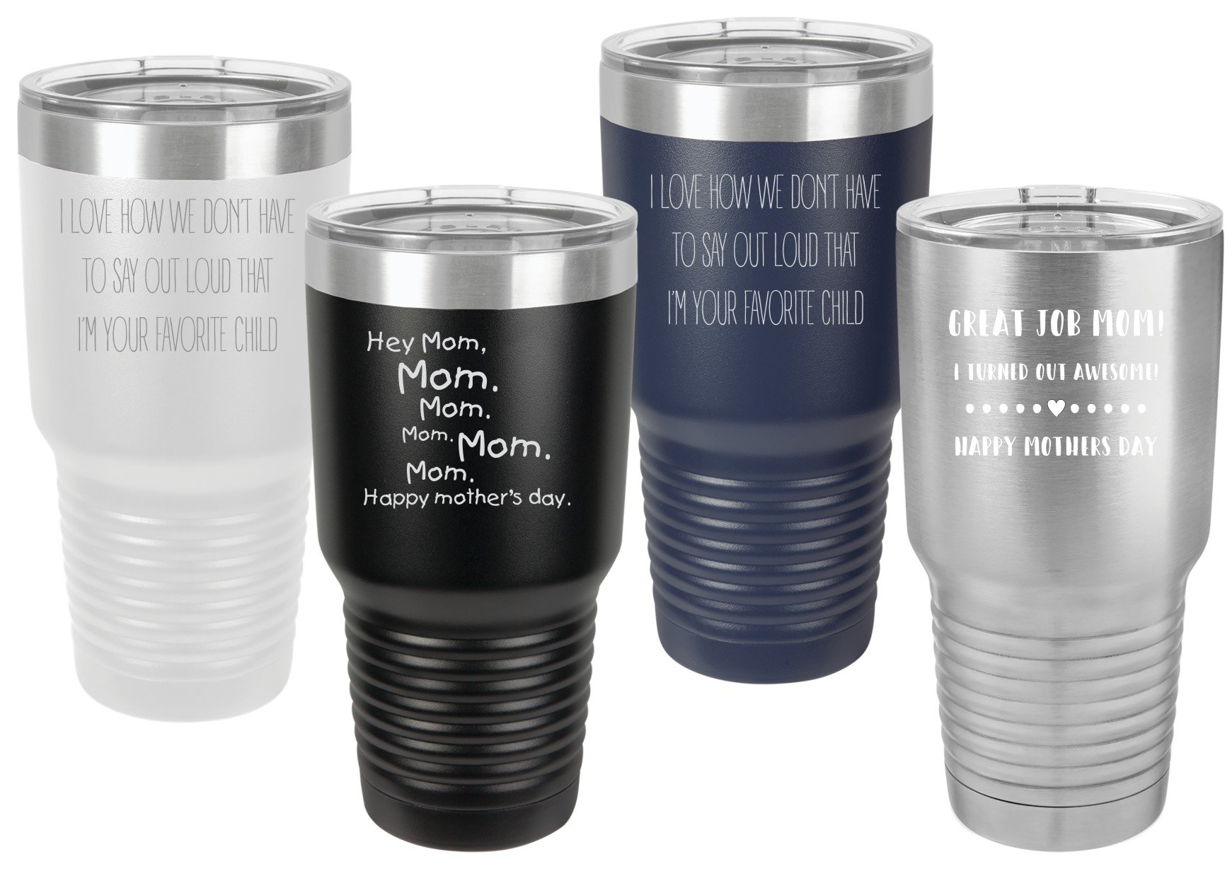 Mom Tumbler - Best Mom Ever Gifts - Cool Mom Birthday Gifts - Mom Cup –  Tumbly Gifts