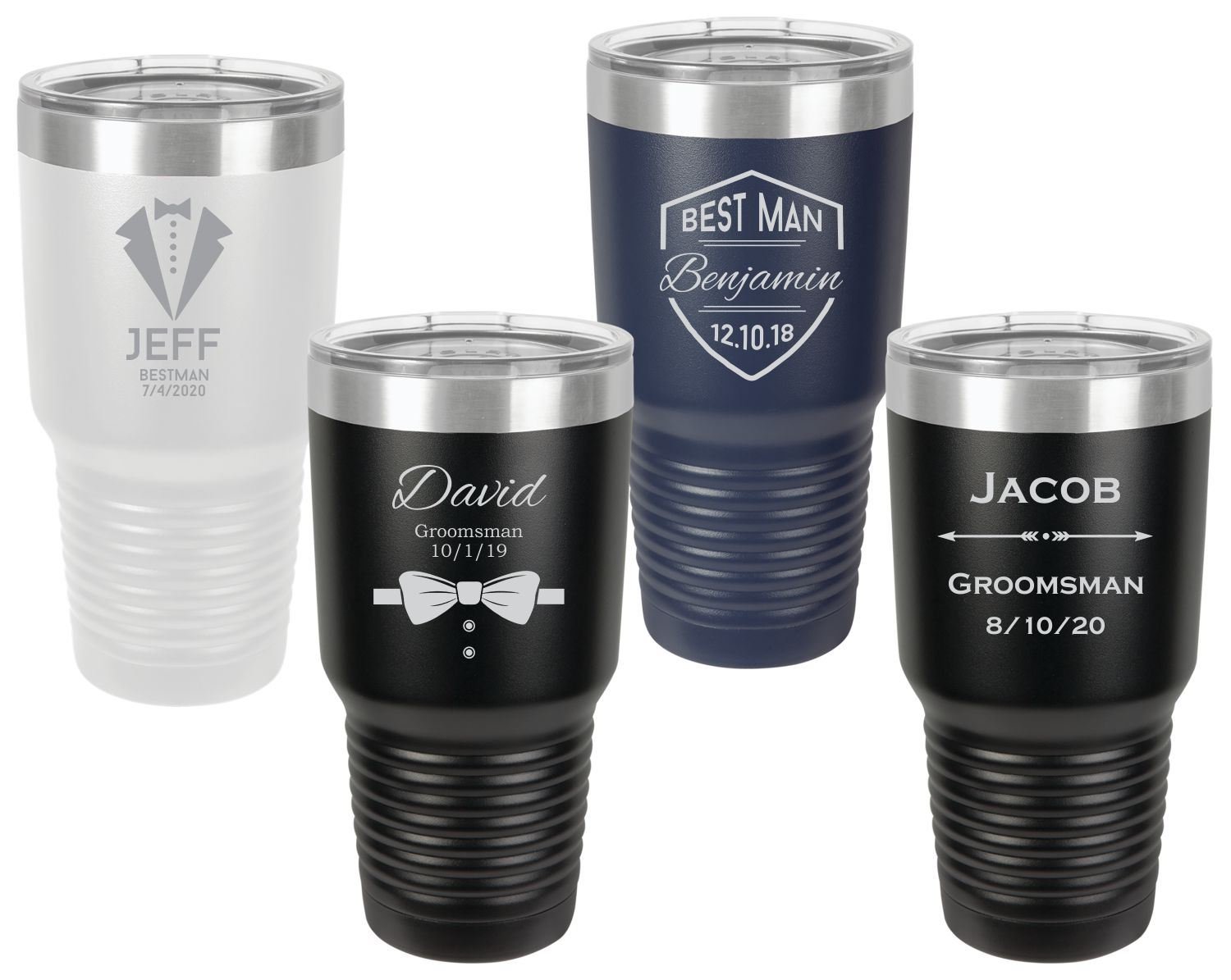 Groomsman Stainless Insulated Tumbler 30oz
