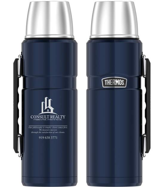 Thermos Stainless King Direct Drink Bottle, Silver - 24 oz bottle