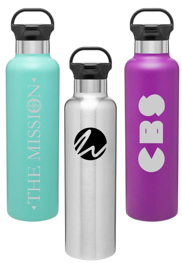 Insulated Motivational Water Bottle Engraved Stainless Steel Vacuum Flask  Unique Birthday Gifts for Friend Men Women Metal Gym Canteen 