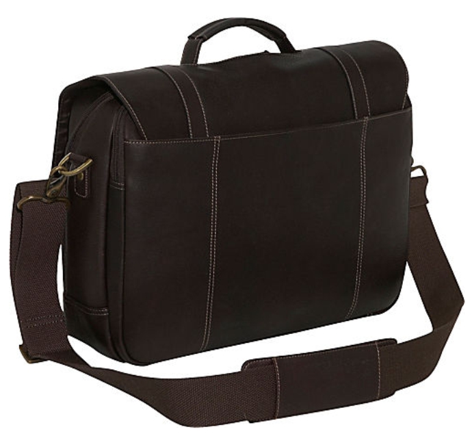 Samsonite Flapover Briefcase Brown Colombian Leather Bag Samsonite Colombian Leather Flapover Case