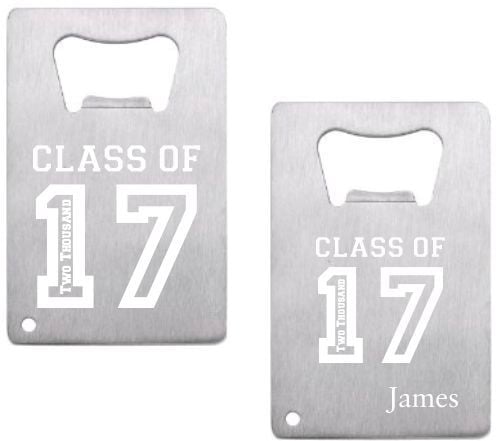 Class of Graduation Credit Card Wallet Opener