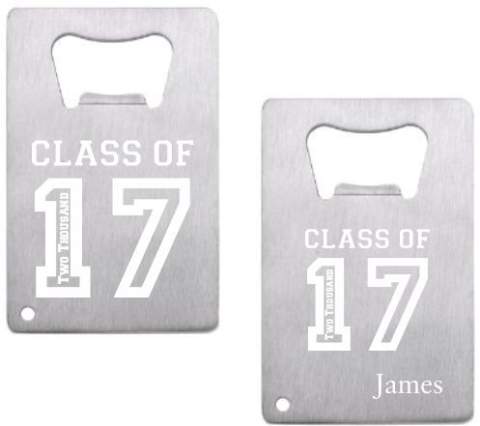 Class of Graduation Credit Card Wallet Opener