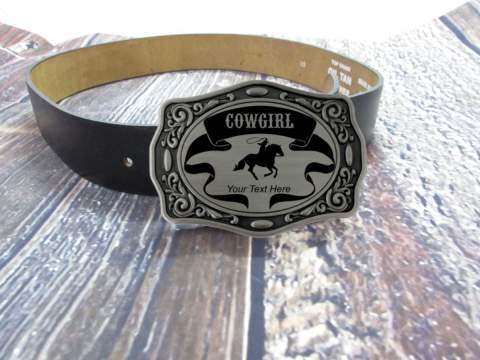 Cowboy or Cowgirl Belt Buckle