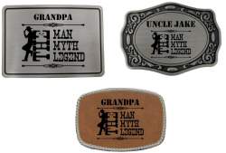 The Man, Myth, Legend Custom Belt Buckle
