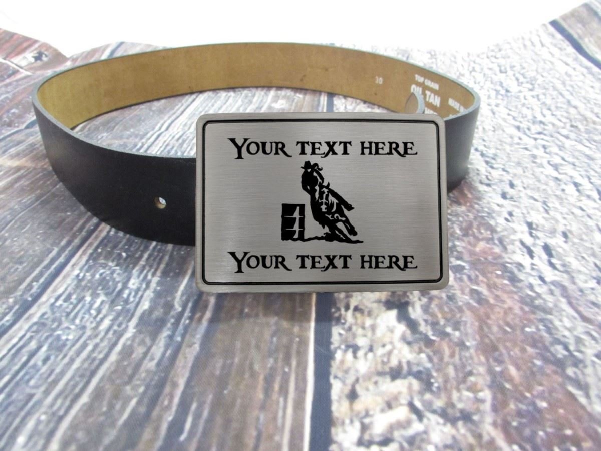 Barrel Racing Belt Buckle